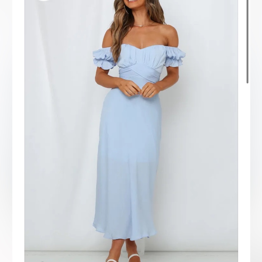 Petal & Pup Sky Child Maxi Dress